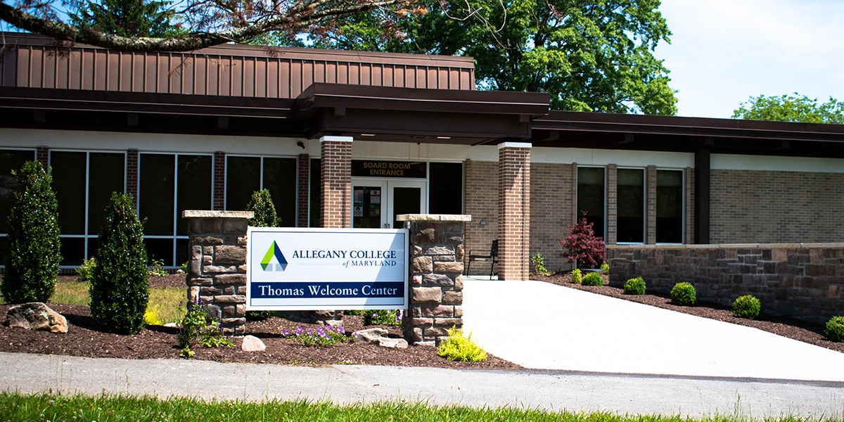 Allegany College of Maryland Thomas Welcome Center