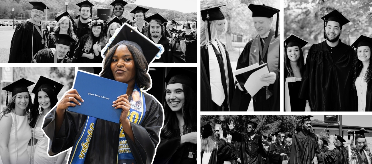 Commencement Students at Commencement