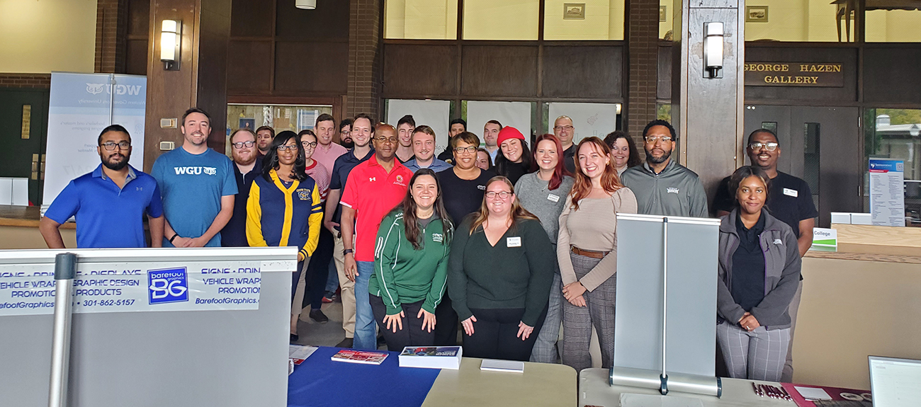 Counselors from several Colleges